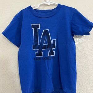 Blue LA Dodgers Kids T-Shirt